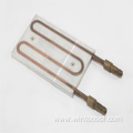 Copper tubed cold plate in refrigeration system